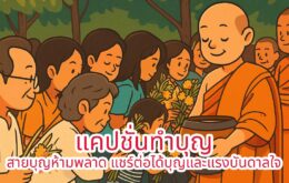 รวมแคปชั่นทำบุญใส่บาตร เริ่มต้นวันใหม่ด้วยใจอิ่มบุญ 🌞 แคปชั่นทำบุญ สายบุญห้ามพลาด แชร์ต่อได้แรงบันดาลใจ 🙏 แคปชั่นทำบุญวันพระ เสริมความมงคลให้ชีวิต